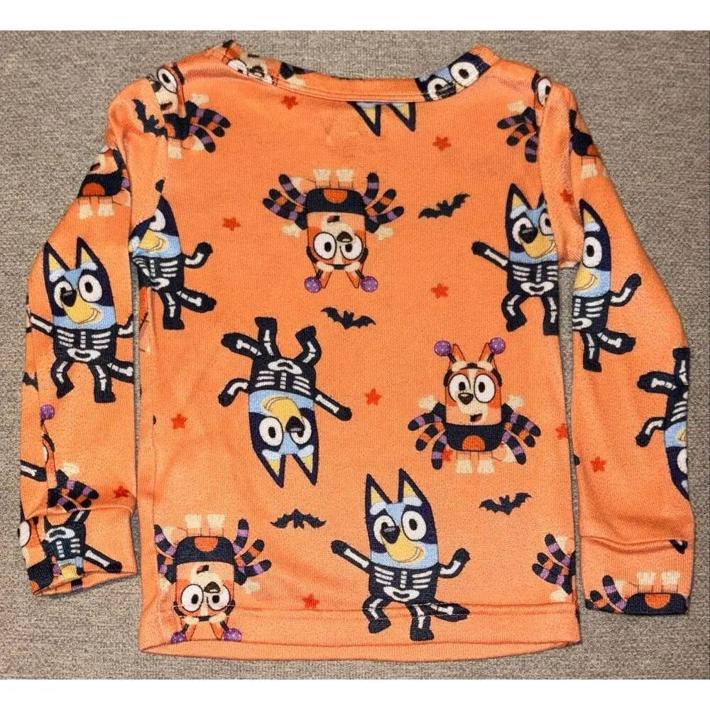 Bluey Halloween pajama set size 3T
